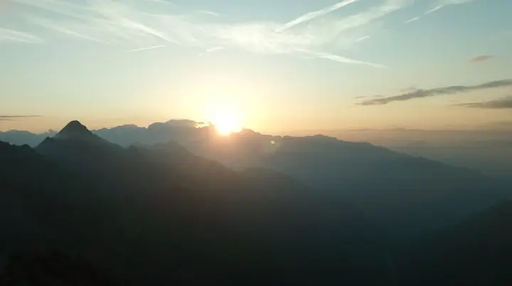 Sonnenuntergang am Rifugio Alto | © Peter Mandler