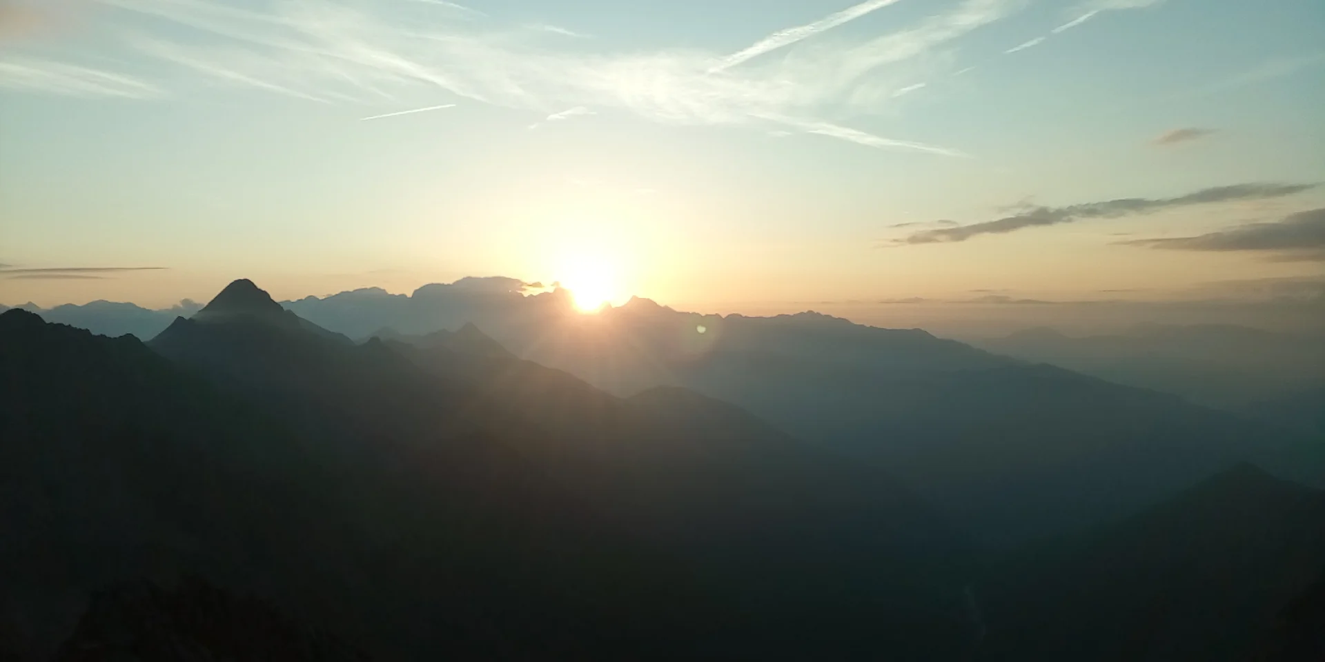 Sonnenuntergang am Rifugio Alto | © Peter Mandler